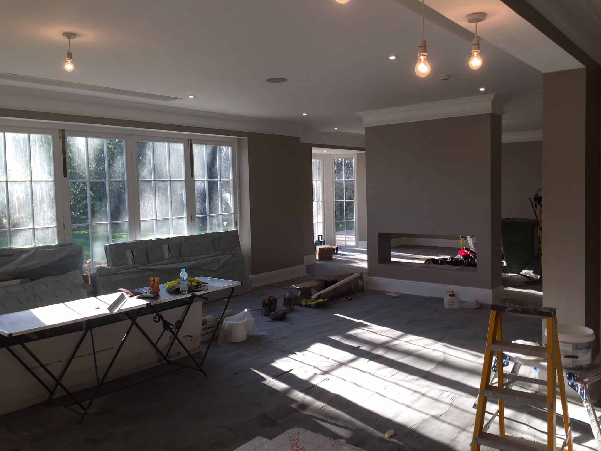 High-end interior painting