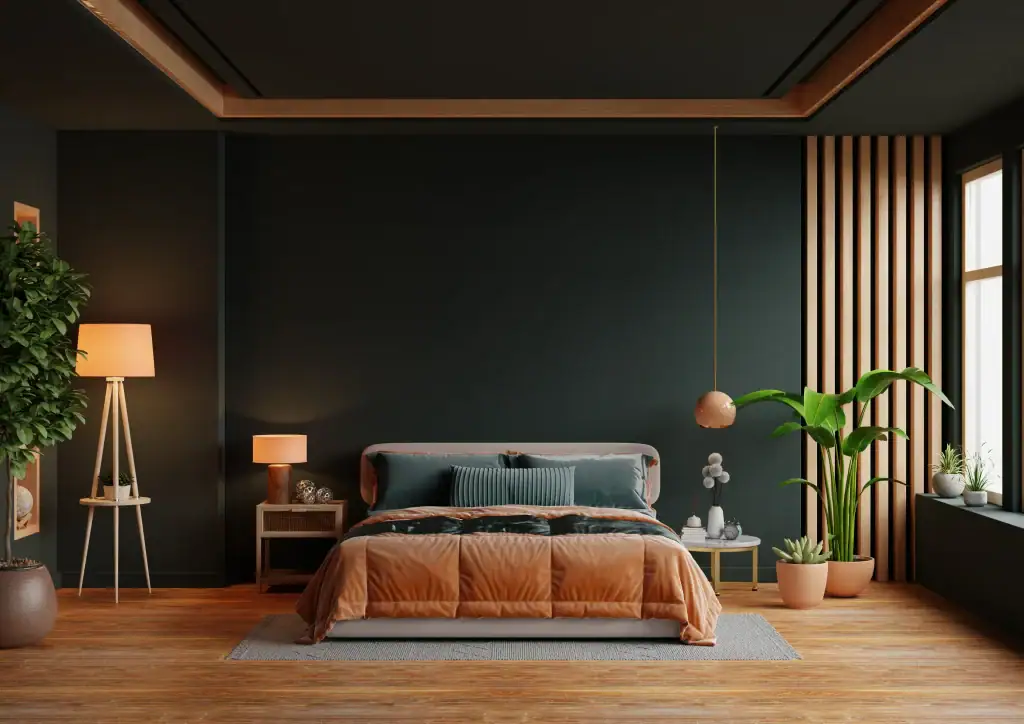 Luxury bedroom after renovation in Warlingham – bright, modern with large bed and views of Surrey Hills 2026