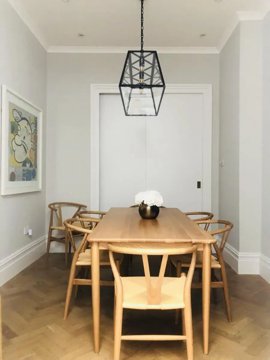 Modern open plan kitchen refurbishment South Kensington