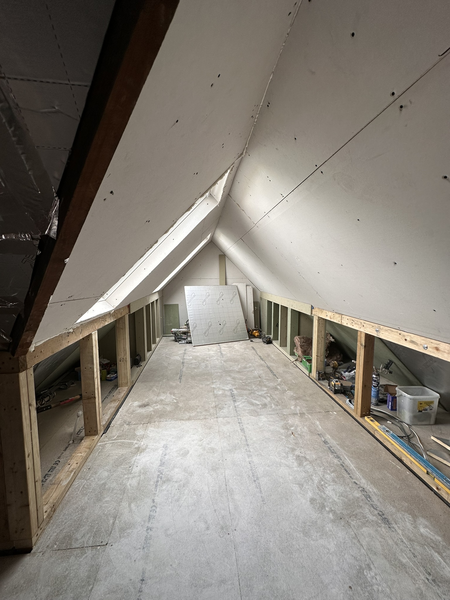 Dulwich loft II before conversion, LMDEC Builders South London